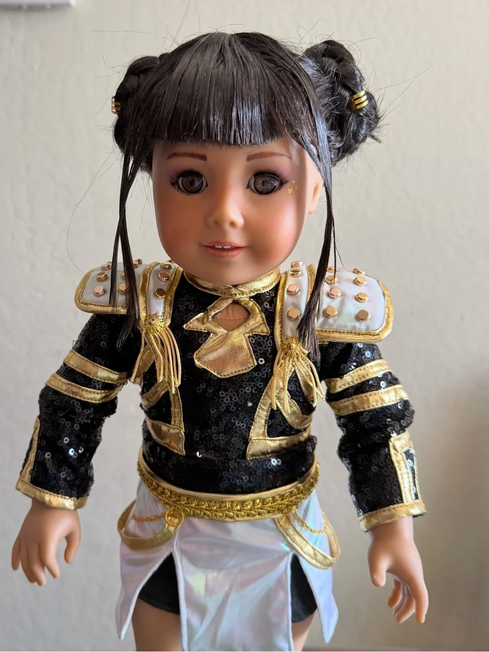 American girl doll as Zoey Kpop Demon Hunter